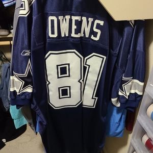 Dallas cowboys Terrell Owens Authentic NFL Reebok Jersey